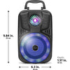 Singsation - Party Vibe Karaoke Party System, Bluetooth, Microphone Included, Black - - Mounts For Less