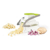 Starfrit - French Fries/Vegetable Cutter, Cut into Sticks, Cubes or Slices, Detachable Parts, Green - - Mounts For Less