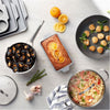 Starfrit - Set of 2 The Rock Wave Round Baking Pan, 9" Diameter, Carbon Steel - - Mounts For Less