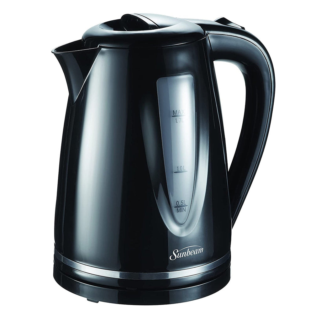 Sunbeam - Cordless Electric Kettle with 1.7 Liter Capacity, 1500 Watts, Black - - Mounts For Less