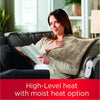 Sunbeam - Heating Pad 12 '' x 15 '' With Auto Shut Off, Beige - - Mounts For Less