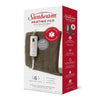 Sunbeam - Xpress Heat 12''x15 '' Heating Pad with Auto Shut Off, Brown - - Mounts For Less
