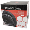 SyncSound SS-ICS-5 2-Way In-Ceiling Speakers 5.25" 60 Watts 8 Ohms Sold As A Pair White Frameless - - Mounts For Less