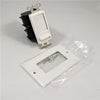SyncSound SS-VC75I-S-W Wall Volume Control Slider With Matching Impedance 75 Watts White - - Mounts For Less