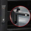 SyncSystem SSYS-RACK-21 21U Server/ AV Rack Cabinet with Glass Front Door, Black - - Mounts For Less