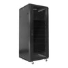 SyncSystem SSYS-RACK-36 Server Cabinet/ Rack AV 36U with Glass Door, Black - - Mounts For Less