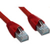 TechCraft Cat6a Straight-Through Ethernet Cable Network 10 Gbit/S RJ-45 Shielded Red 3 ft - - Mounts For Less
