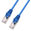 TechCraft - FTP Network Cable with Metal Connectors CAT8, Ultra-thin, Shielded, 3 Feet Length, Blue - - Mounts For Less