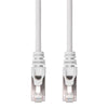 TechCraft - FTP Network Cable with Metal Connectors CAT8, Ultra-thin, Shielded, 5 Feet Length, White - - Mounts For Less