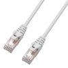 TechCraft - FTP Network Cable with Metal Connectors CAT8, Ultra-thin, Shielded, 5 Feet Length, White - - Mounts For Less