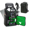 USA GEAR GRSLS17100GNEW DSLR Camera Backpack Green - - Mounts For Less
