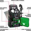 USA GEAR GRSLS17100GNEW DSLR Camera Backpack Green - - Mounts For Less
