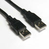 USB 2.0 Cables with A/A Male/Male Connectors 3 feets Black - - Mounts For Less