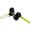 Veho Z1 - Wired In-Ear Headphones with Tangle-free Cord, Green - - Mounts For Less