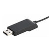 Vivanco - Headphones with Removable Microphone, USB Connection, Black - - Mounts For Less
