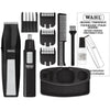 WAHL - Set of 11 Pieces, Battery Beard Trimmer and Nose and Ear Trimmer, Gray - - Mounts For Less