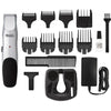 WAHL - Set of 15 Pieces, Rechargeable Beard Trimmer, Gray - - Mounts For Less