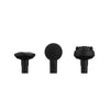 Westinghouse - Cordless Handheld Massager with Interchangeable Heads, Black - - Mounts For Less