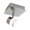 Xtricity - 1 Head Ceiling Light with Integrated LED, 5.1 '' Width, From the Hope Collection, Nickel - - Mounts For Less