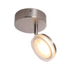 Xtricity - 1 Head Ceiling Light with Integrated LED, 5.90 '' Width, From Anita Collection, Nickel - - Mounts For Less