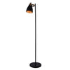 Xtricity - 1 Head Floor Lamp, 5 'Height, From Parker Collection, Black - - Mounts For Less