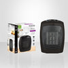 Xtricity 4-80309 Riviera Heater + Fan Ceramic Heating 750W-1500W Black - - Mounts For Less