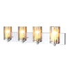Xtricity - 4 Head Vanity Light, 26.4'' Width, From the Dawson Collection, Chrome Finish - - Mounts For Less