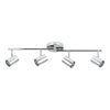 Xtricity - 4 Heads Ceiling Light, 24.64 '' Width, From The Westminster Collection, Chrome - - Mounts For Less