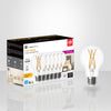 Xtricity - 6-Pack Energy Saving LED Bulbs, Dimmable, 9W, Type A, 3000K Soft White - - Mounts For Less
