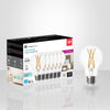 Xtricity - 6-Pack Energy Saving LED Bulbs, Dimmable, 9W, Type A, 5000K Daylight - - Mounts For Less