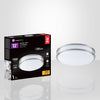 Xtricity - Ceiling Light with Integrated LEDs, 12" Diameter, From the Milano Collection, Nickel - - Mounts For Less