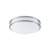 Xtricity - Ceiling Light with Integrated LEDs, 12" Diameter, From the Milano Collection, Nickel - - Mounts For Less