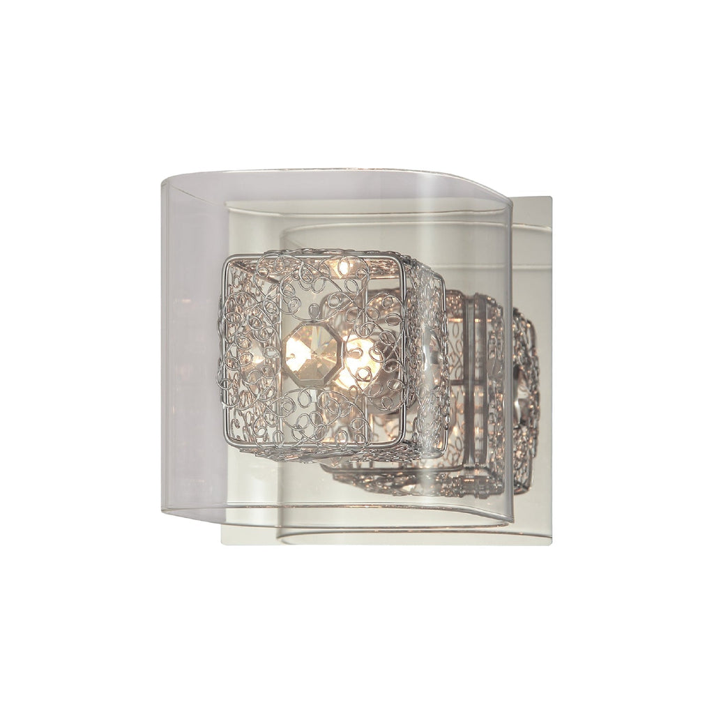 Xtricity - Decorative Vanity Light, 5.24'' Width, From the Fairview Collection, Chrome Finish - - Mounts For Less