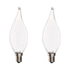 Xtricity - Dimmable Energy Saving LED Frosted Bulb Kit, 5.5W, Candelabra Base, 3000K Soft White - - Mounts For Less