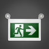 Xtricity LED emergency exit light 1.2w x 2 heads/3 pictogram 90L - - Mounts For Less