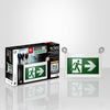 Xtricity LED emergency exit light 1.2w x 2 heads/3 pictogram 90L - - Mounts For Less