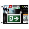 Xtricity LED emergency exit light 1.2w x 2 heads/3 pictogram 90L - - Mounts For Less