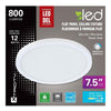 Xtricity Led flat panel ceiling fixture 7.5'' 12W/800L/4000k White - - Mounts For Less