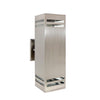 Xtricity - Outdoor Wall Light, 13 '' Height, From The Bridge Collection, Nickel - - Mounts For Less