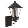 Xtricity - Outdoor Wall Light, 15 '' Height, From The London Collection, Black - - Mounts For Less
