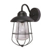 Xtricity - Outdoor Wall Light, Height 14.17 '', From Edgar Collection, Black - - Mounts For Less