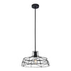 Xtricity - Pendant Light, 15.7'' Width, From the Veronica Collection, Black - - Mounts For Less