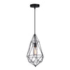Xtricity - Pendant Light, 9.8'' Width, From the Shadow Collection, Black - - Mounts For Less