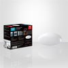 Xtricity - Round Ceiling Light, 11 '' Diameter, From the Carrey Collection, White - - Mounts For Less