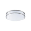 Xtricity - Round Ceiling Light with Integrated LEDs, 12 '' Diameter, 15W, From the Milano Collection, Silver - - Mounts For Less