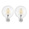Xtricity - Set of 2 Dimmable Energy Saving LED Bulbs, 5W, E26 Base, 3000K Soft White - - Mounts For Less
