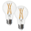 Xtricity - Set of 2 Energy Saving LED Bulbs, Dimmable, 9W, Type A, 3000K Soft White - - Mounts For Less