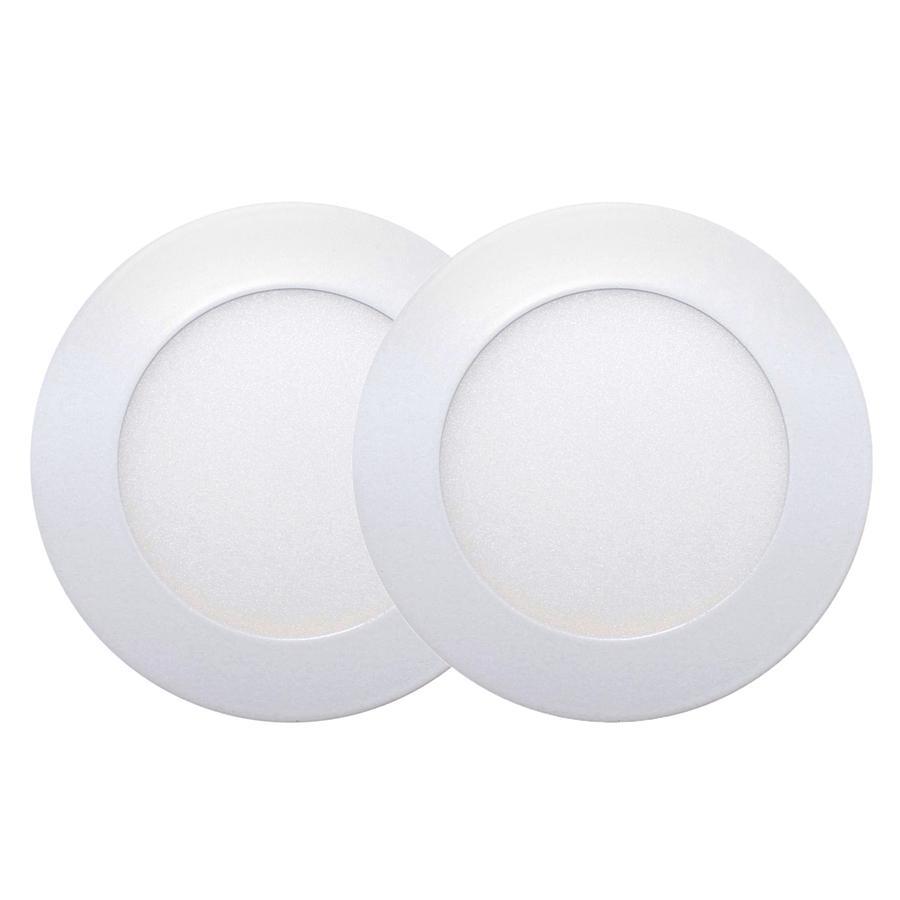 Xtricity - Set of 2 LED Recessed Lights, 3 '' Diameter, Dimmable, 8W, 5 Color Options - - Mounts For Less