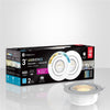 Xtricity - Set of 2 Recessed LED Recessed Lights, 3 '' Diameter, Dimmable, 8W, 5 Color Options - - Mounts For Less