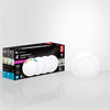 Xtricity - Set of 4 LED Recessed Lights, 4 '' Diameter, Dimmable, 10W, 3 Color Options - - Mounts For Less